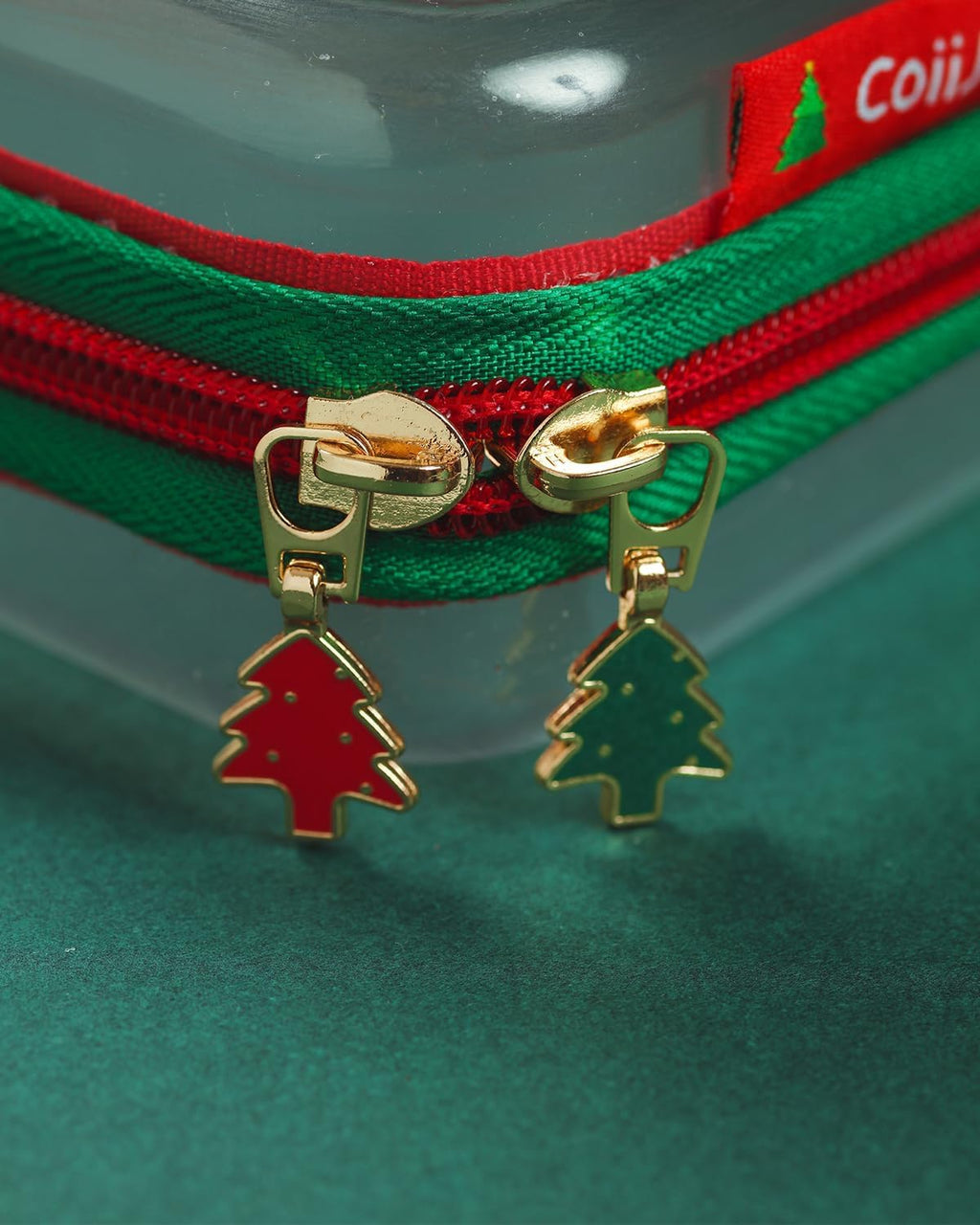 3PCS Large Clear Hard Shell Zippered Case, Diaper Bag Organizing Pouches