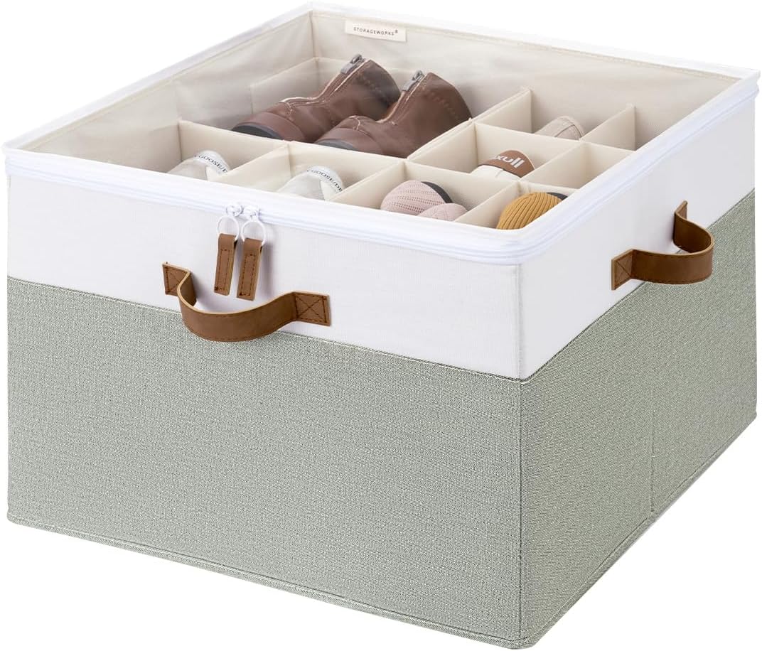 Shoe Organizer for Closet, Fits up to 16 Pairs, 1 Pack