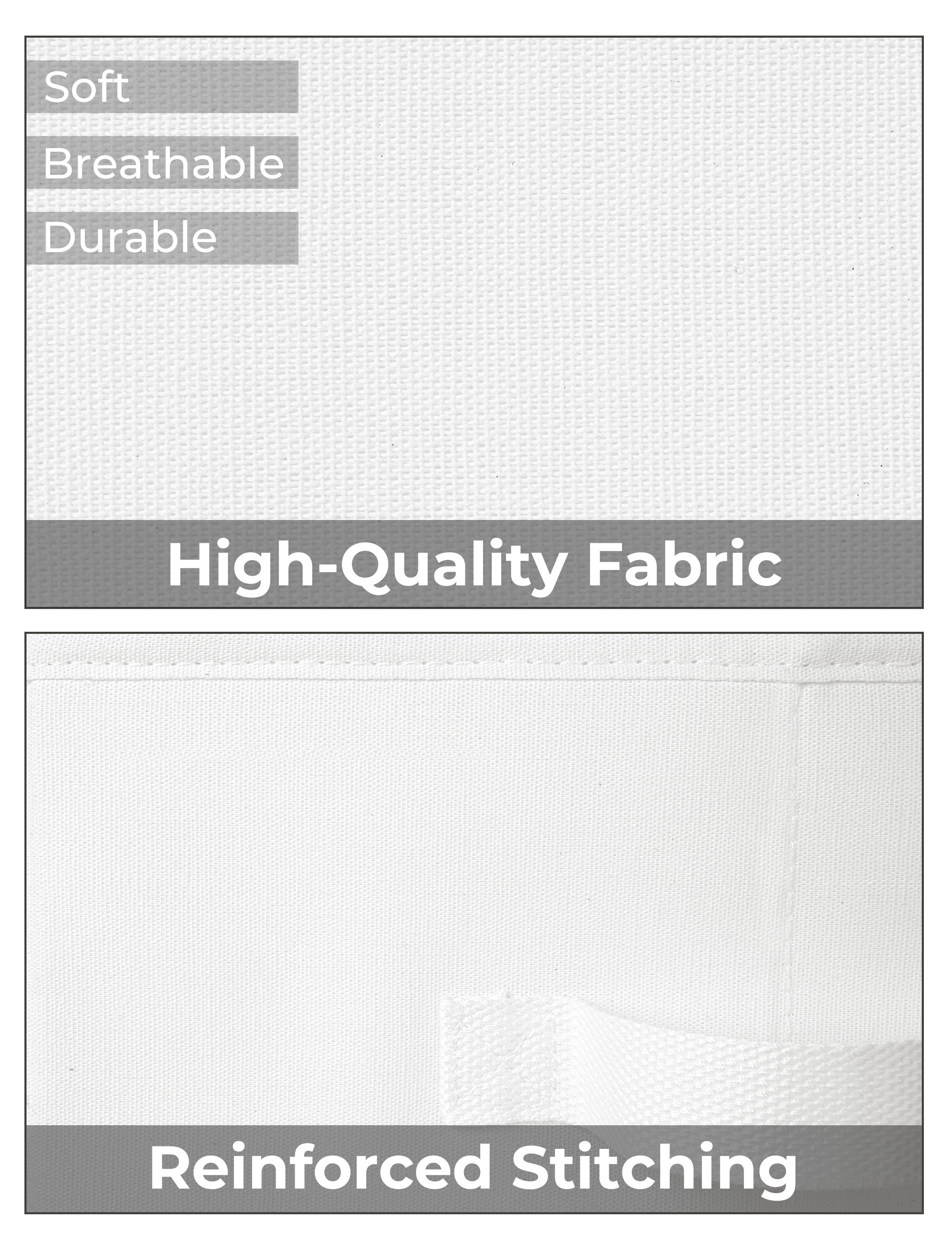 Storage Baskets for Shelves, 3-Pack