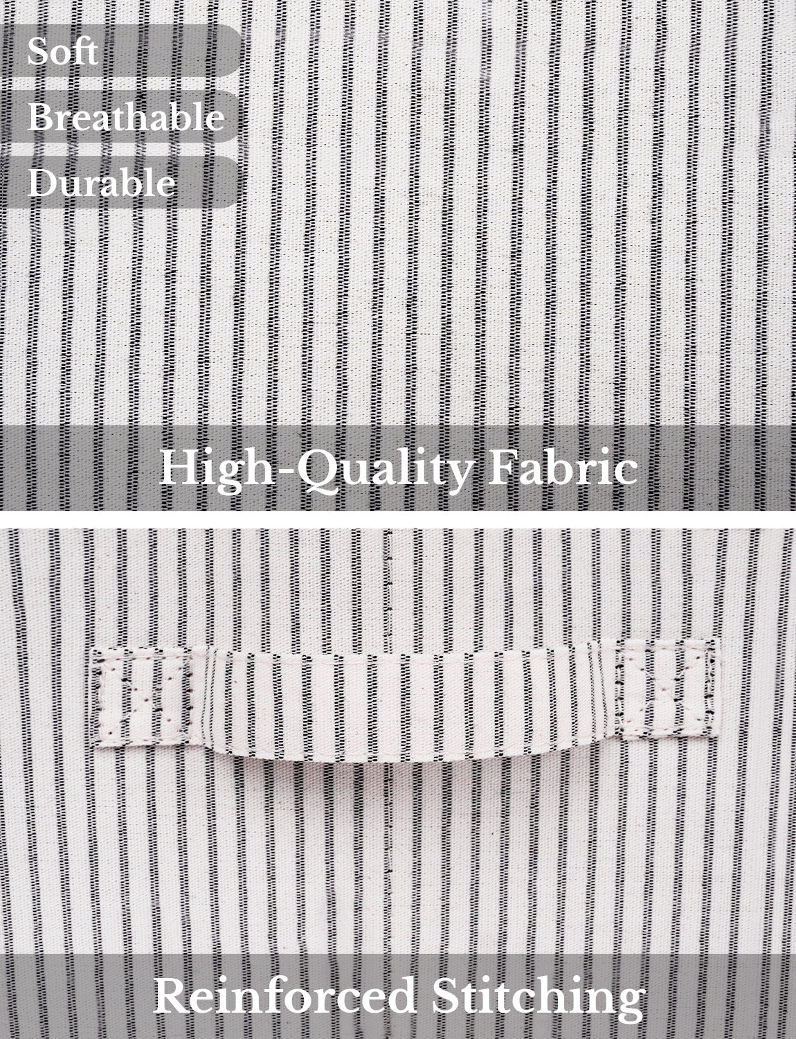 Closet Storage Bins, Trapezoid Storage Box, 3-Pack