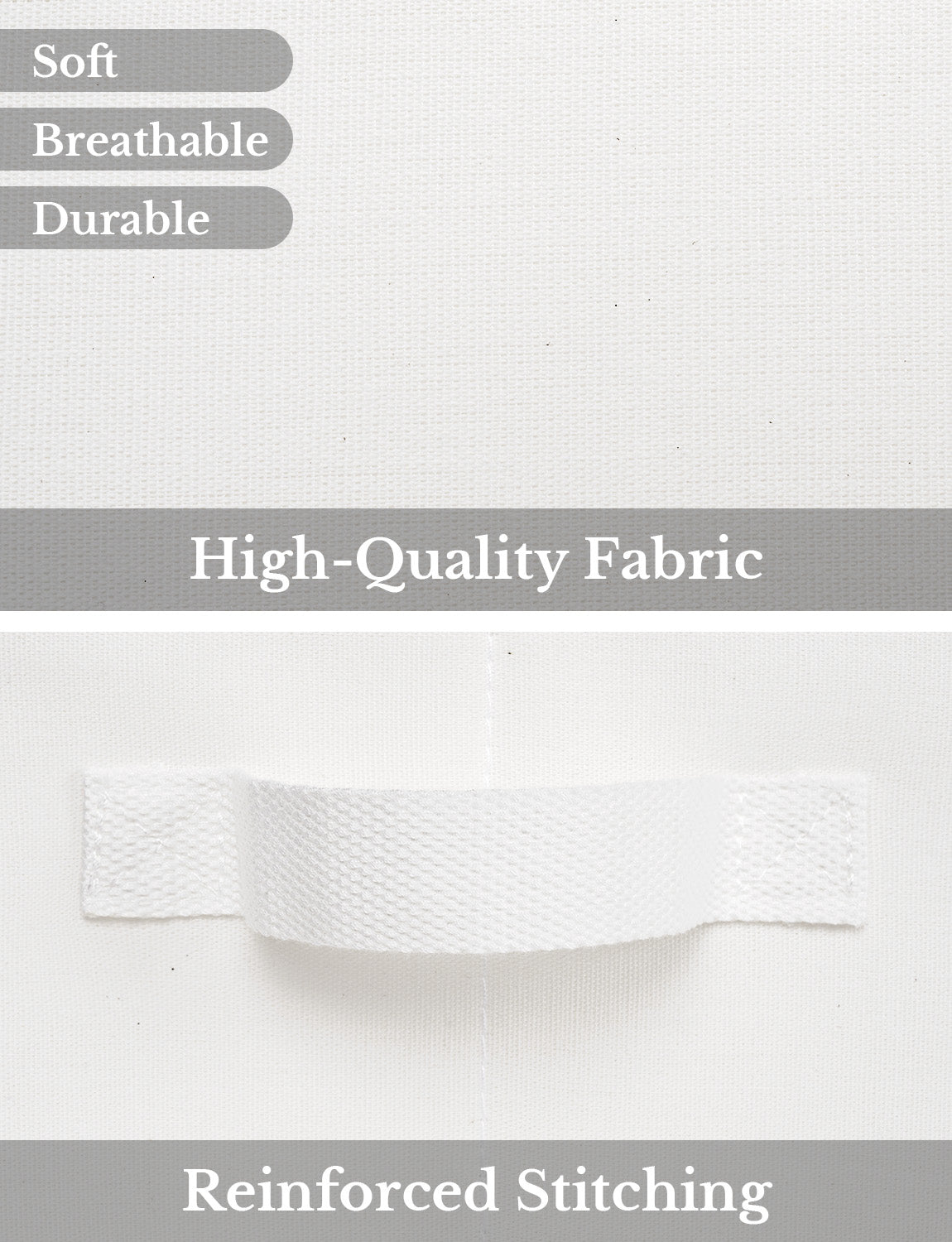 Closet Storage Bins, Trapezoid Storage Box, 3-Pack