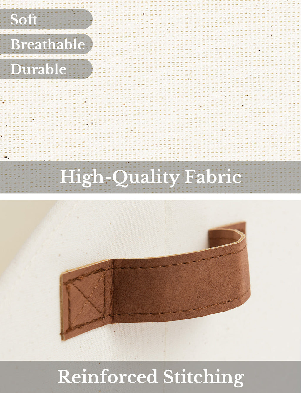 Closet Storage Bins, Trapezoid Storage Box, 3-Pack