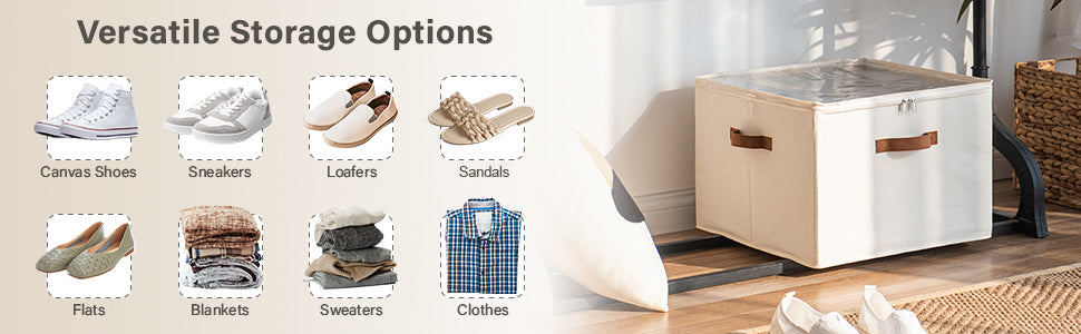 Shoe Organizer for Closet, Fits up to 16 Pairs, 1 Pack