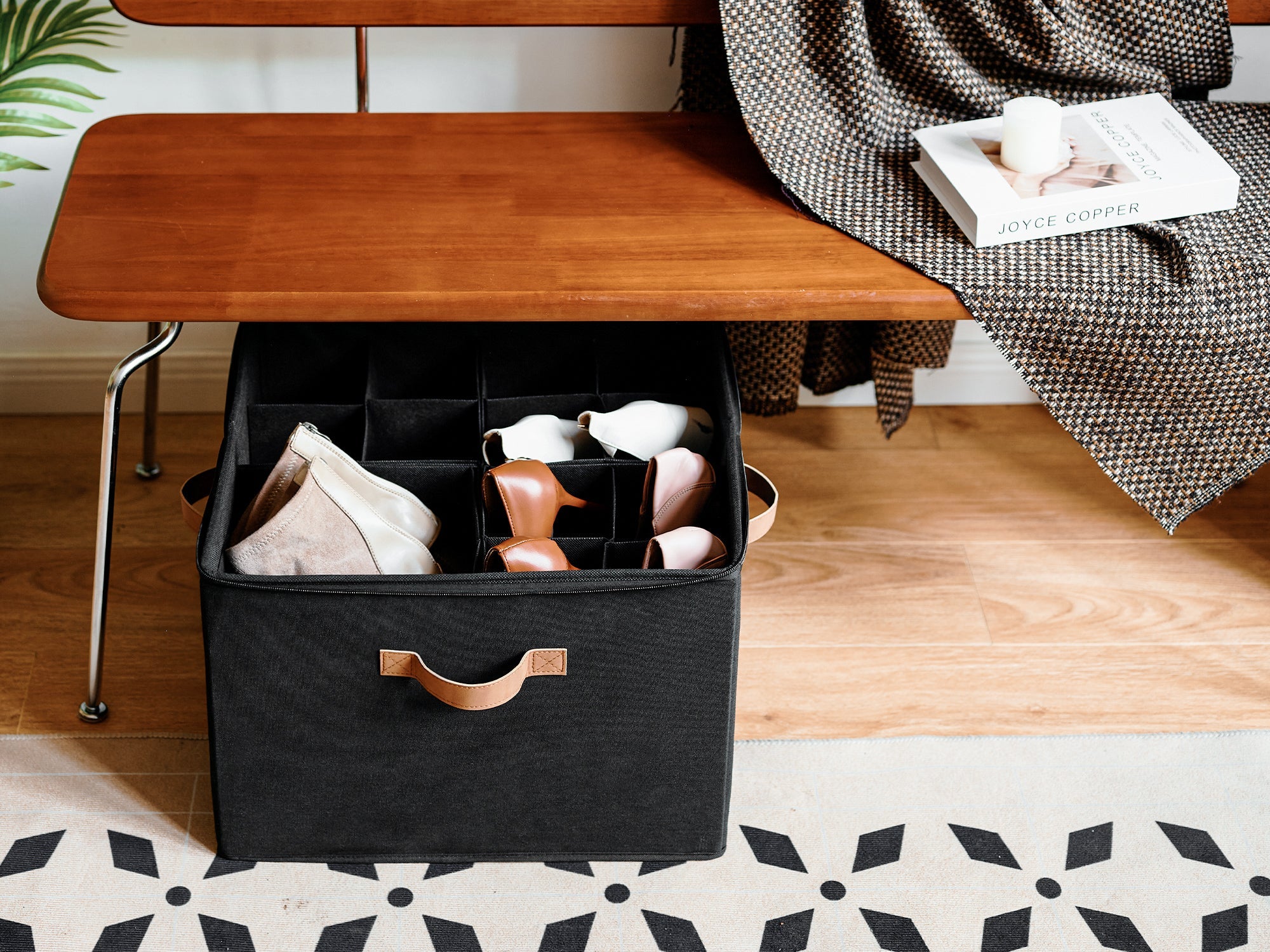 Shoe Organizer for Closet, Fits up to 16 Pairs, 1 Pack