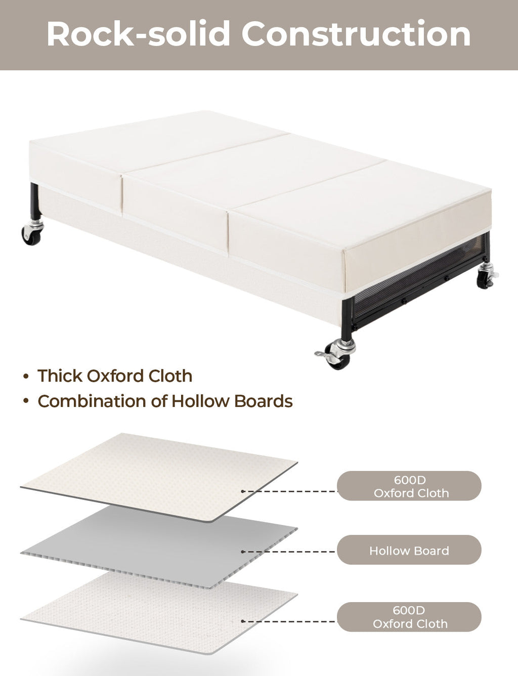 Under Bed Storage with Wheels