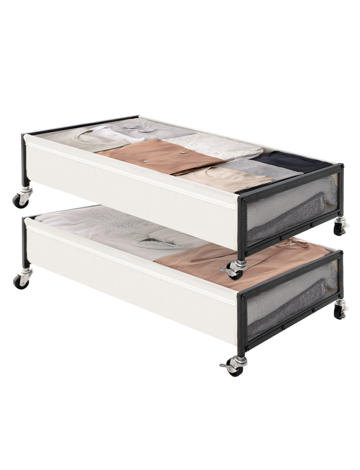 Under Bed Storage with Wheels