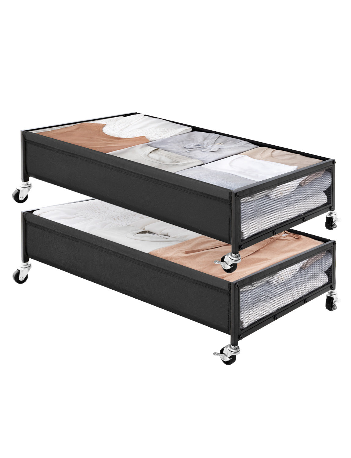 Under Bed Storage with Wheels