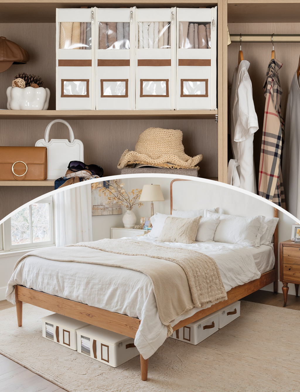 Bed Sheet Organizers and Storage