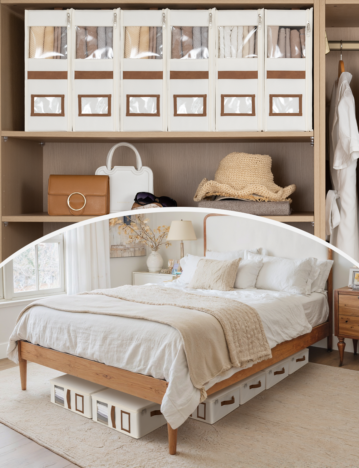 Bed Sheet Organizers and Storage
